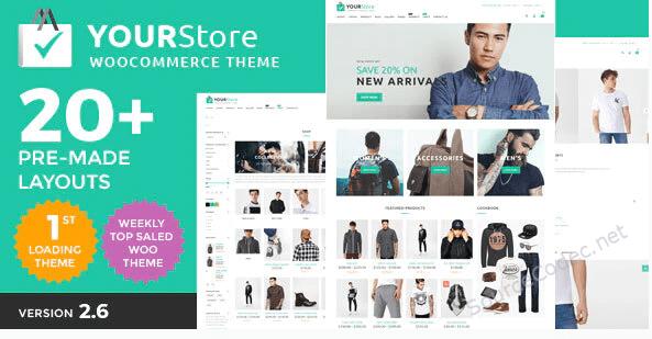 YourStore premium Woocommerce theme for wordpress YourStore Responsive Woocommerce theme for wordpress - YourStore premium Woocommerce theme for wordpress