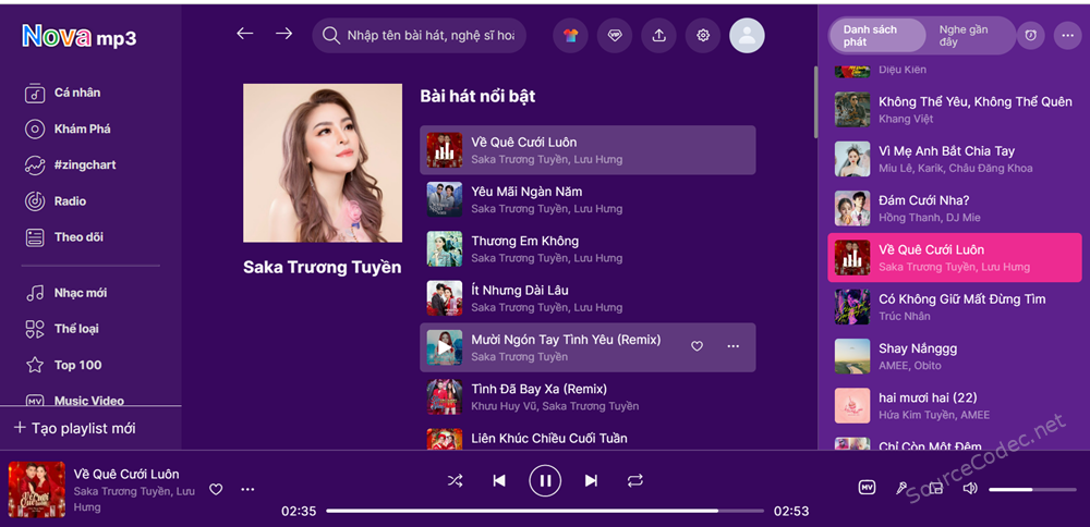 Code React Music web app Zing mp3 giao diện hiện đại Code React Music web app Zing mp3 giao dien hien dai 副本 - Code React Music web app Zing mp3 giao diện hiện đại